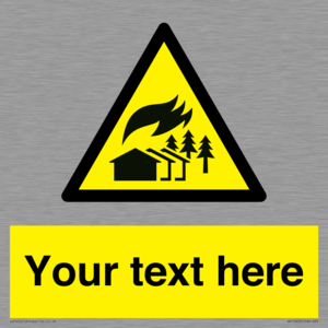 Custom Warning: Large scale fire zone